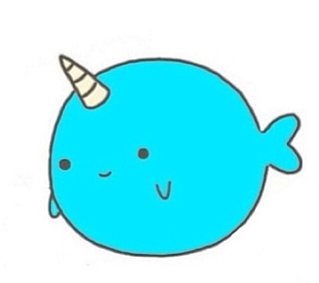 narwhal clipart uni