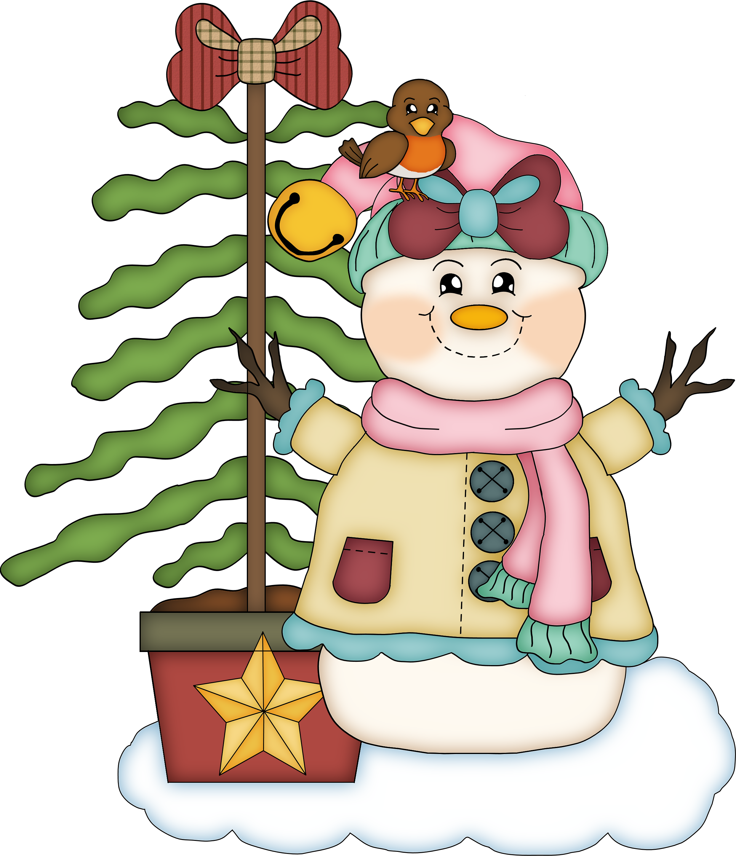 olaf clipart frosty the snowman