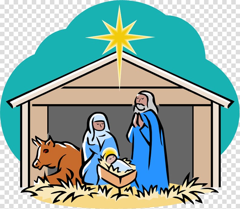 nativity clipart born jesus