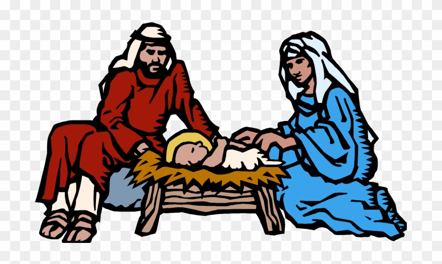 nativity clipart carol service