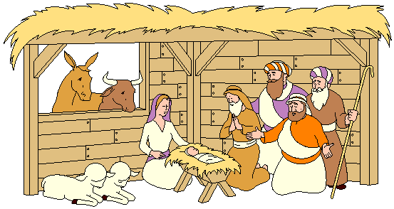 Nativity clipart christianity. Free christian clipartix 
