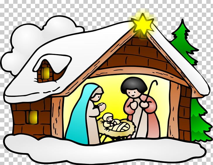 Nativity clipart christianity. Christmas scene png art