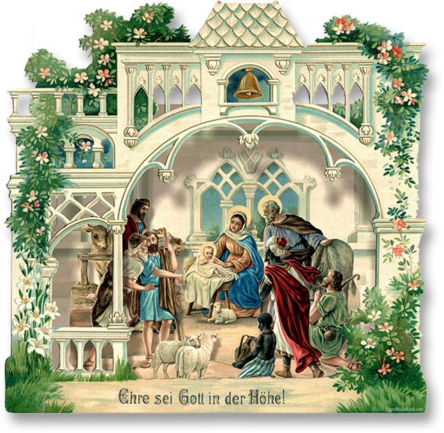 nativity clipart holy night