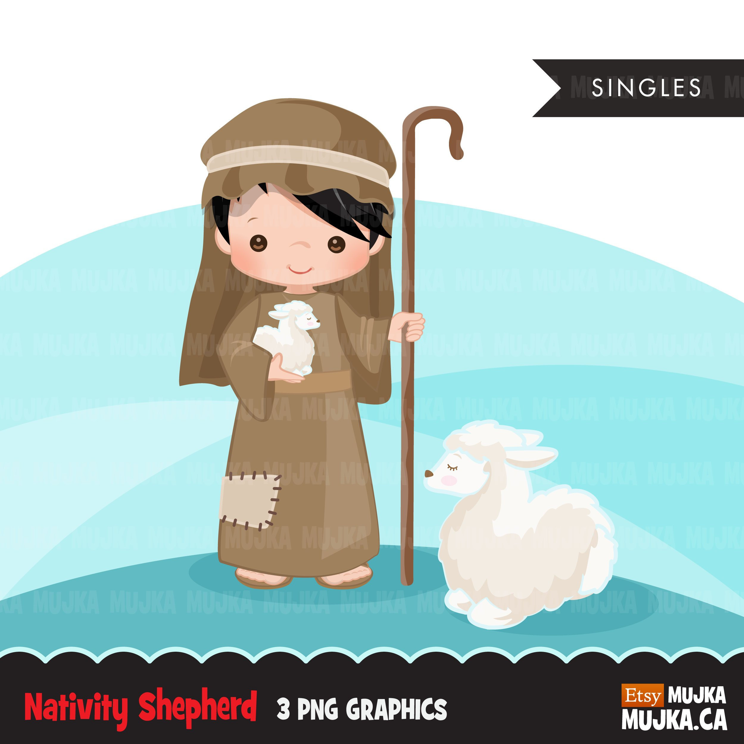 Cute religious illustration bible. Nativity clipart lamb