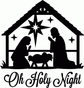 nativity clipart svg free