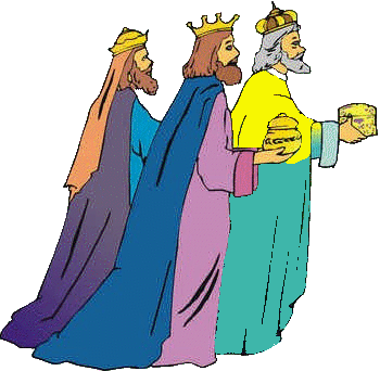 nativity clipart three kings