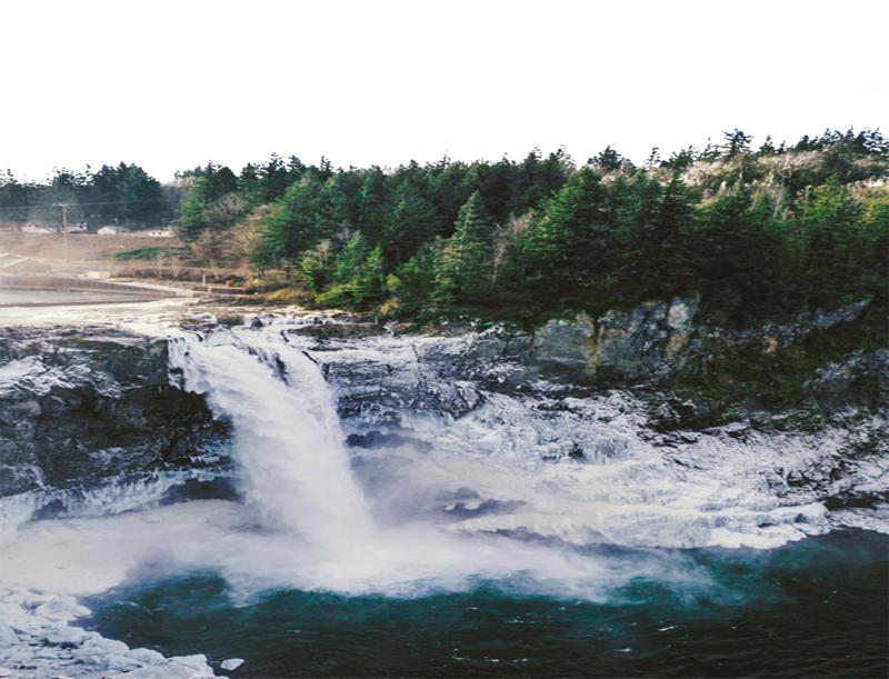 nature clipart waterfall