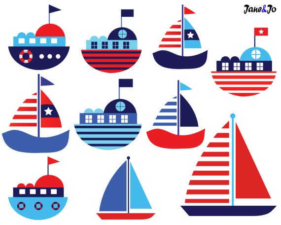 Anchor clip art . Nautical clipart boat
