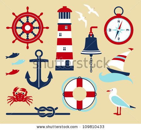 nautical clipart cartoon