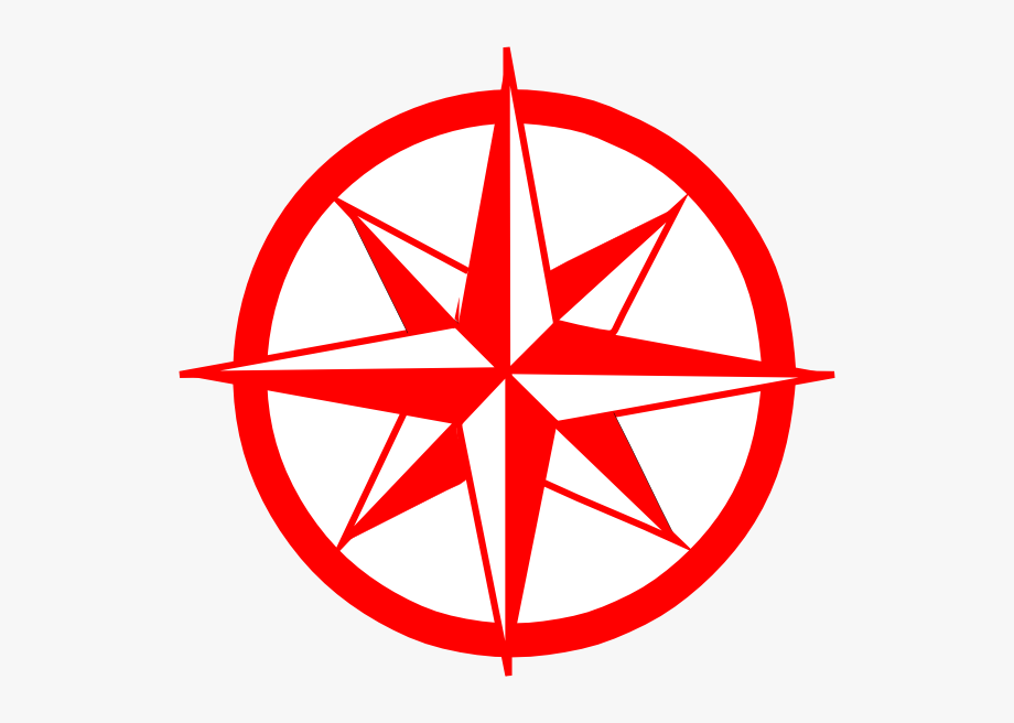 Nautical clipart compass. Star png rose drawing