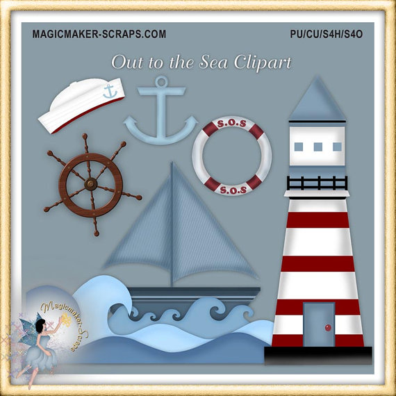 nautical clipart scrapbook