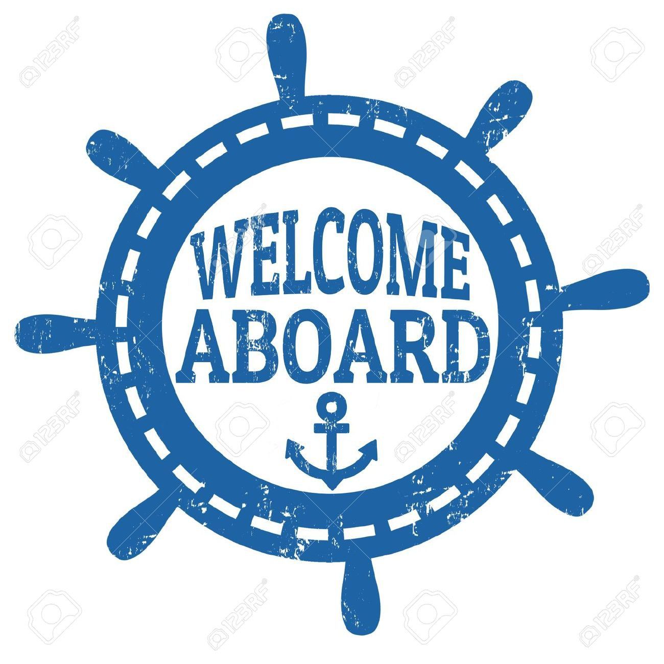 nautical clipart welcome aboard