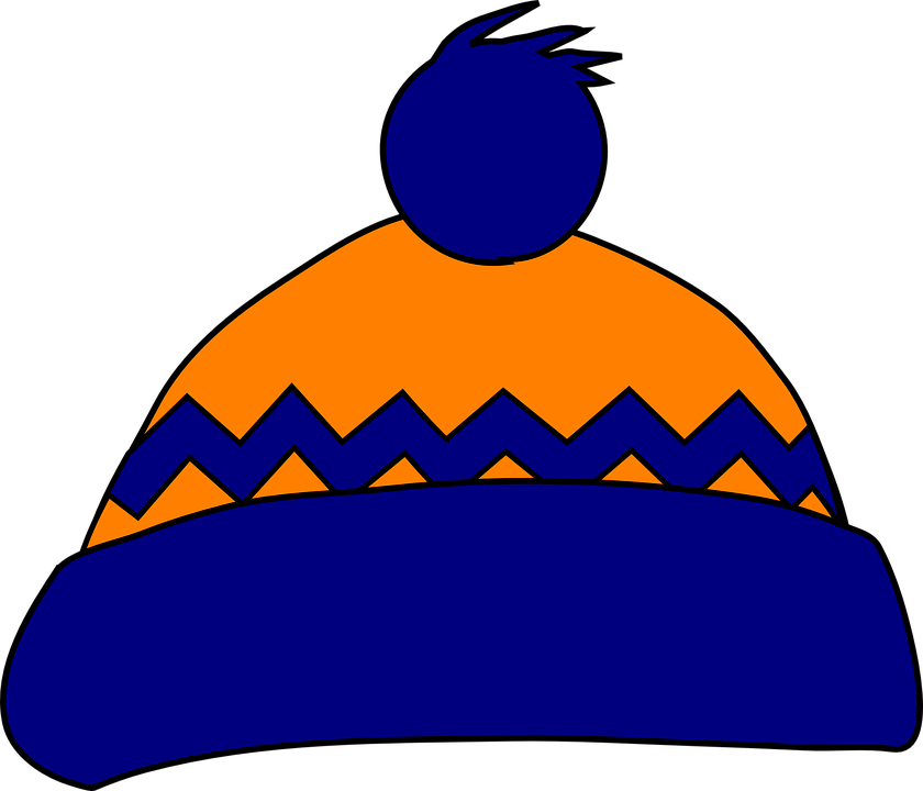 Collection of cartoon cap. Navy clipart animated