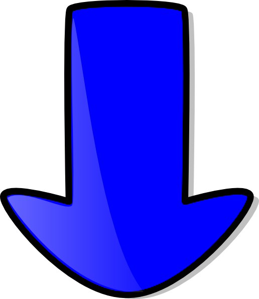 navy clipart blue arrow