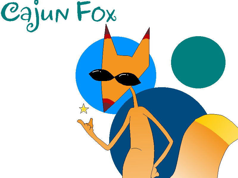 Fox click for full. Navy clipart cajun