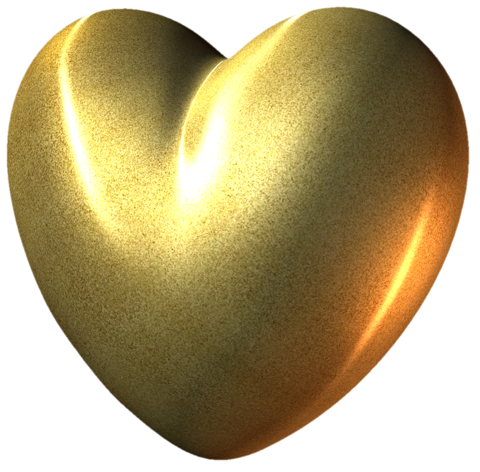 Gold hearts png. Heart of clipart 