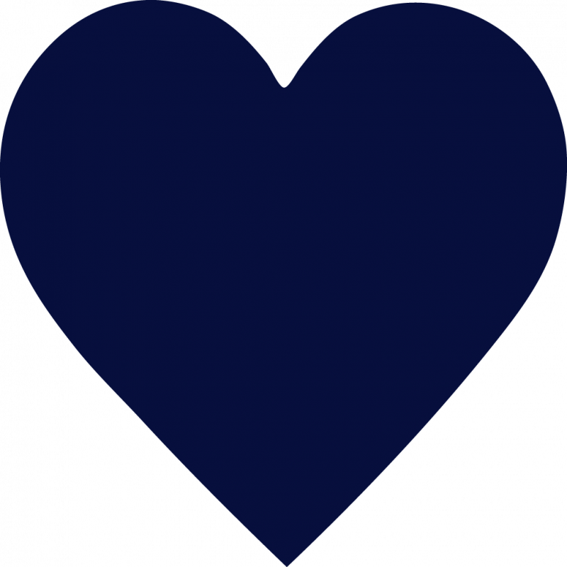 navy clipart heart
