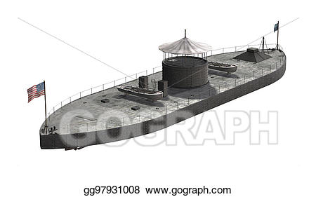 navy clipart ironclad