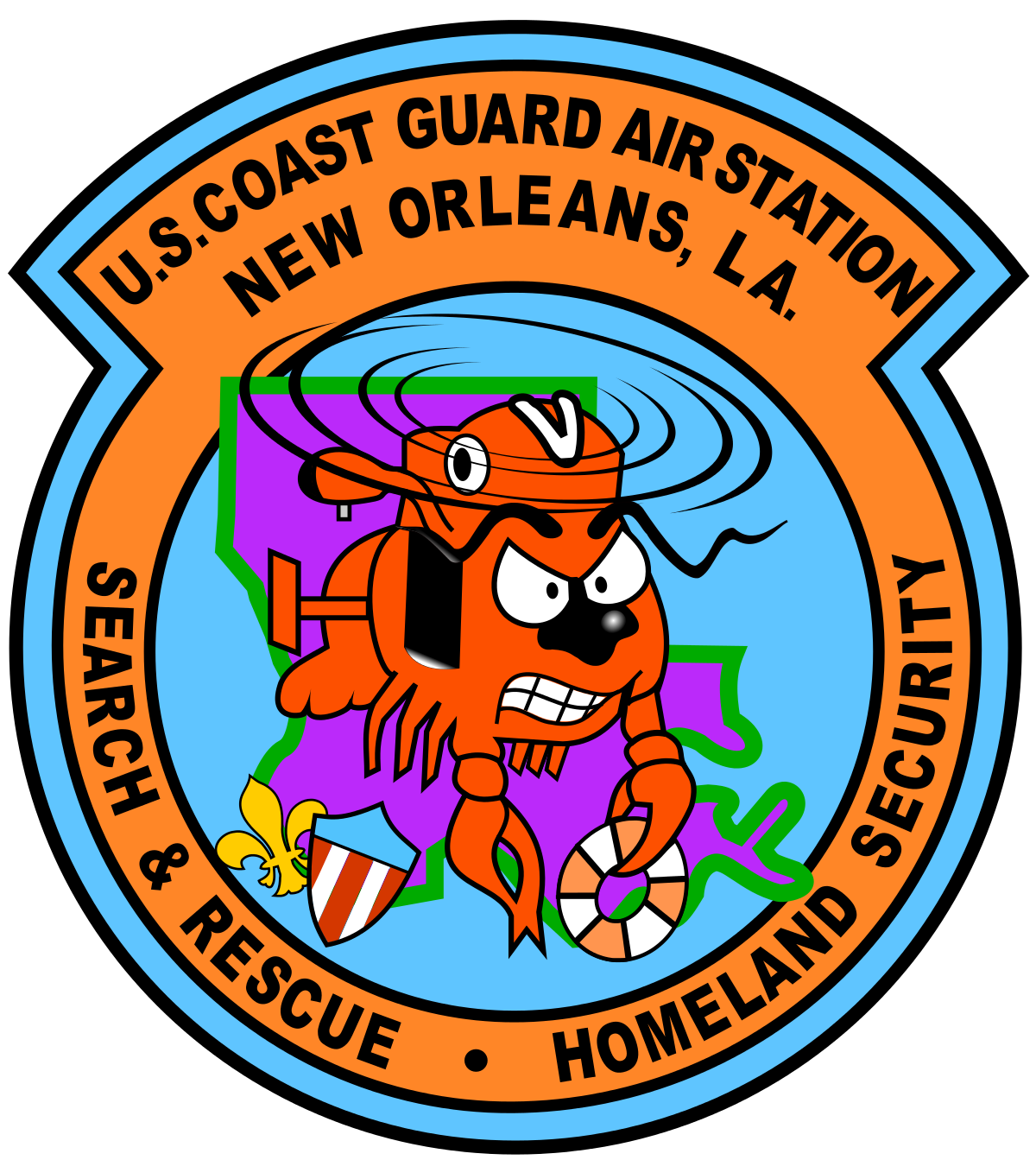 Air station new orleans. Navy clipart uniform coast guard