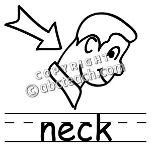neck clipart body part