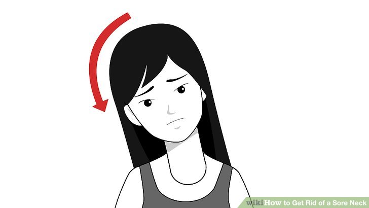 Neck clipart sore neck. How to get rid