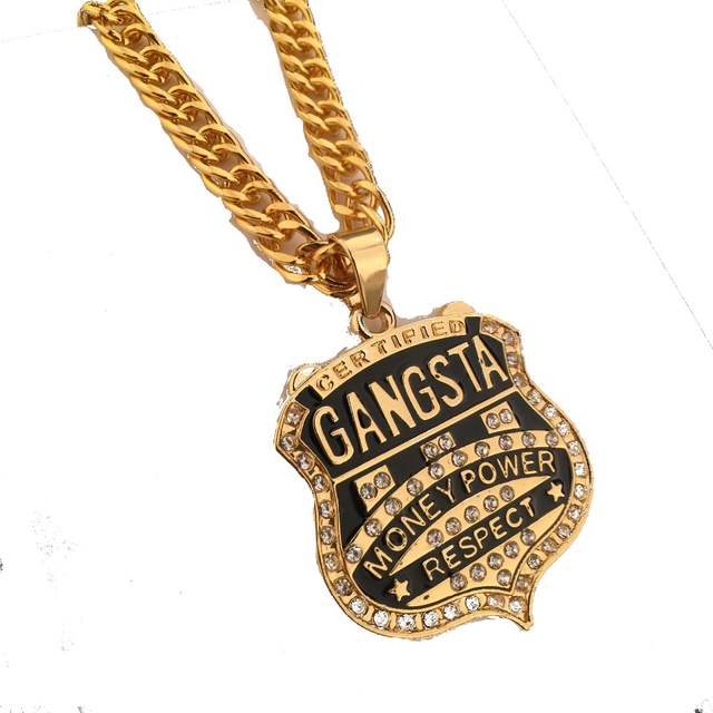 necklace clipart gangster