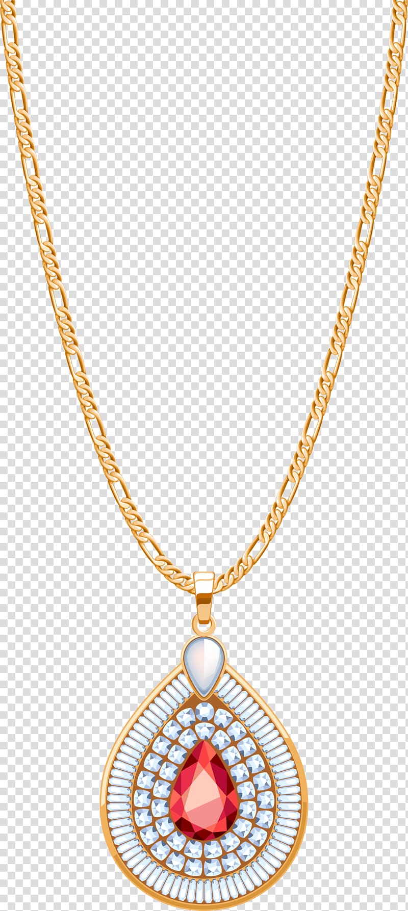 necklace clipart gemstone