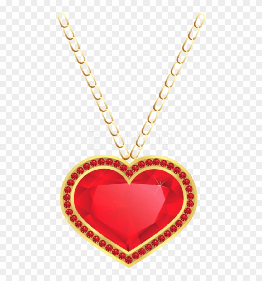 necklace clipart heart necklace