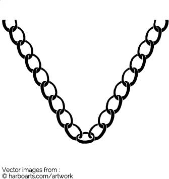 necklace clipart logo vector
