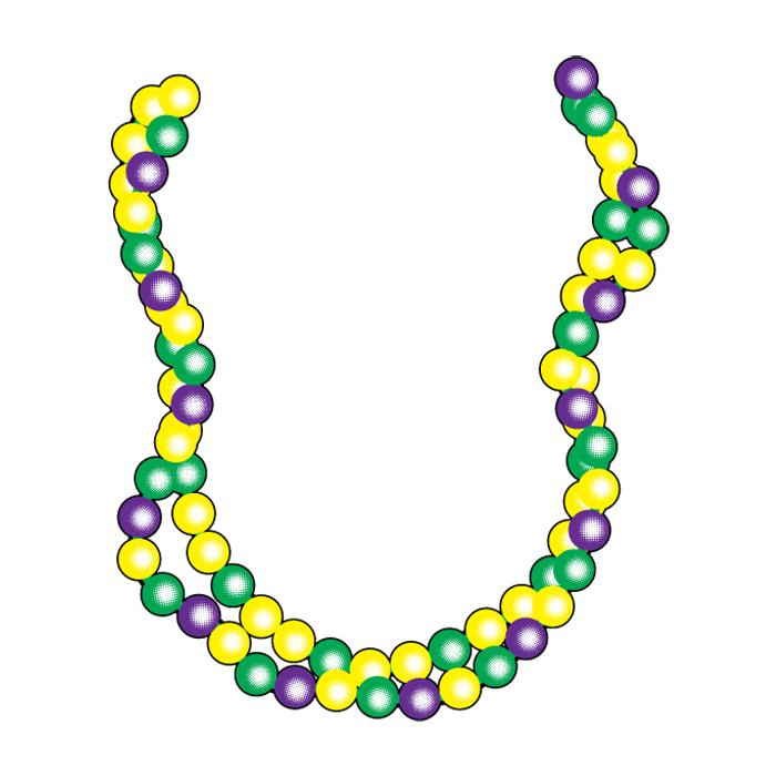 Shamrock masquerade clip art. Necklace clipart neckline