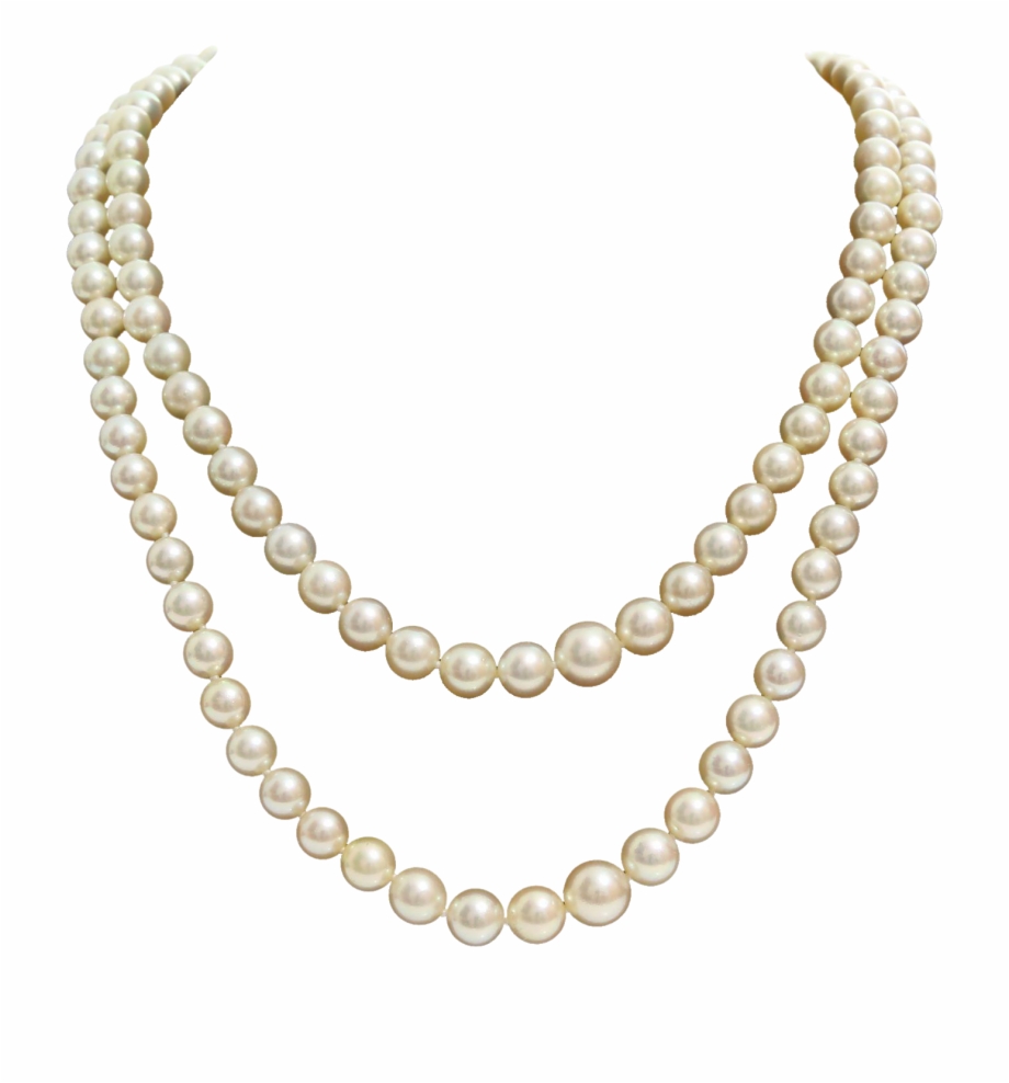 Pearl clipart gold bead. Pearls single chanel necklace