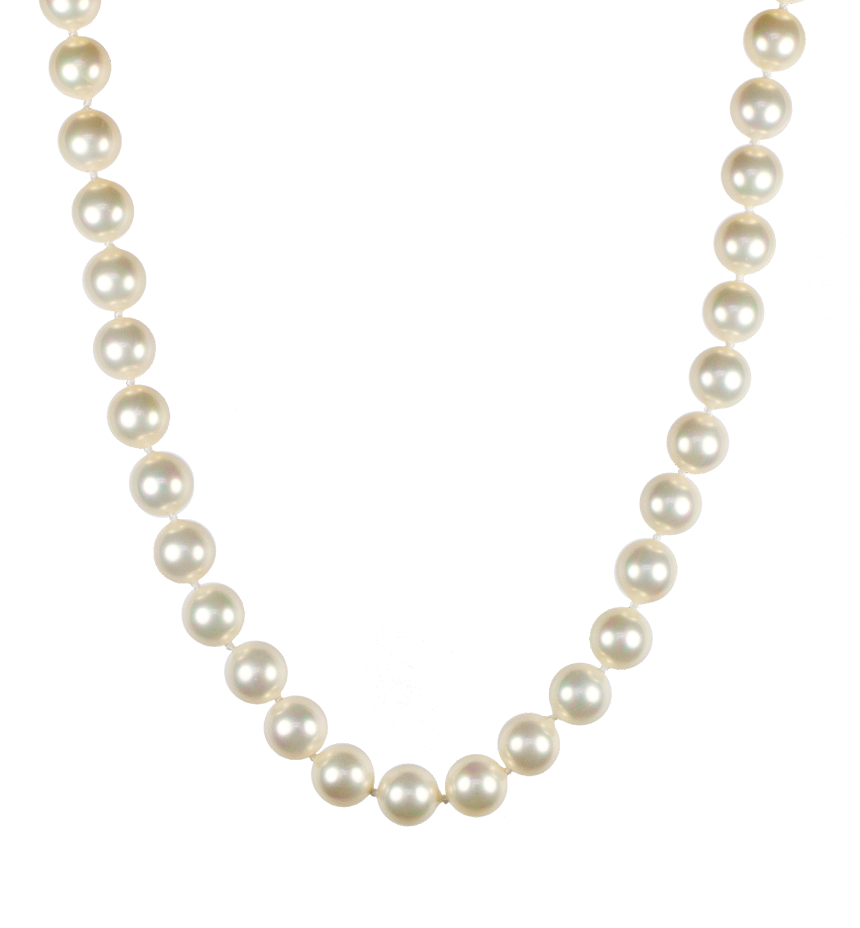 necklace clipart triple strand