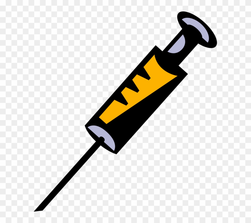 syringe clipart illustration