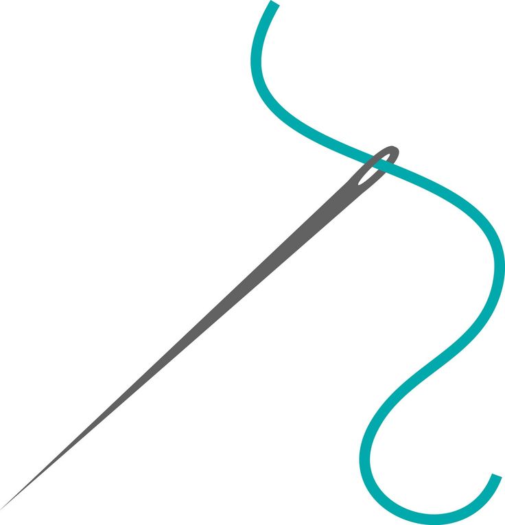 needle clipart border