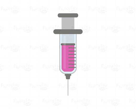 pill clipart syringe