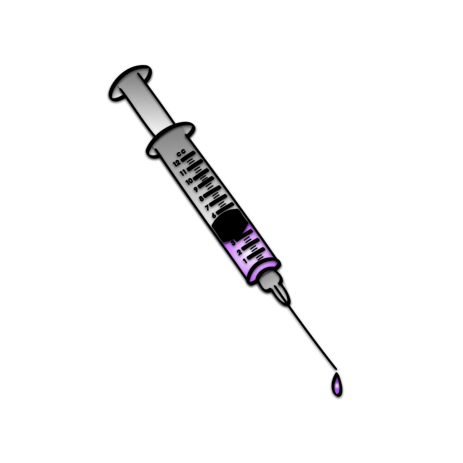 syringe clipart item
