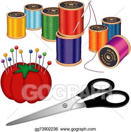needle clipart sewing kit