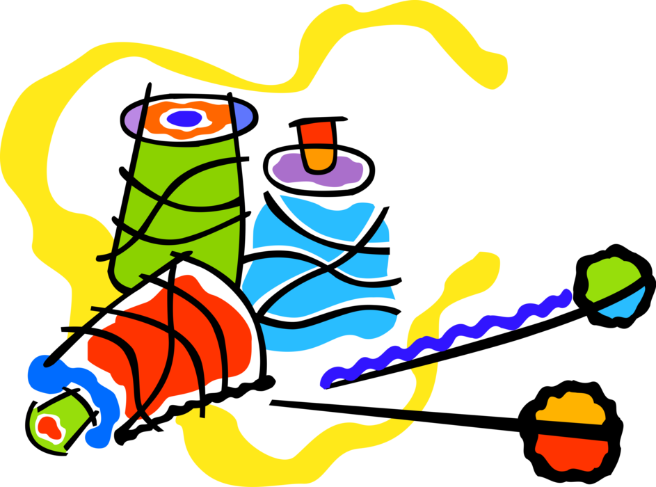 needle clipart spool