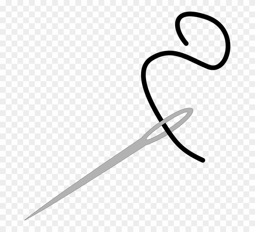 needle clipart string