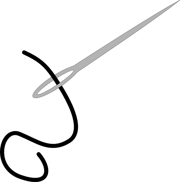 needle clipart vector
