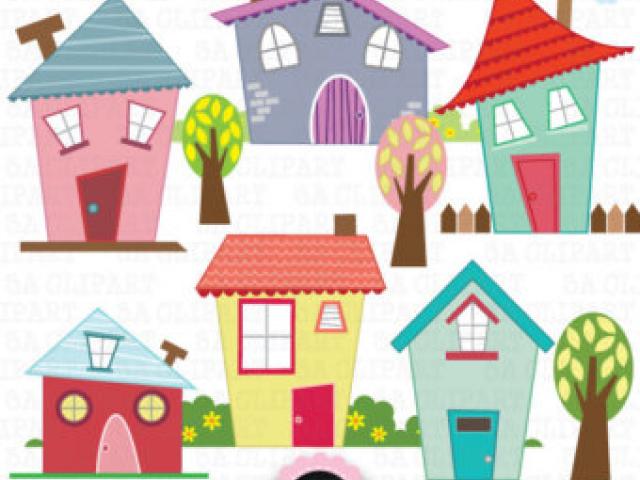 Neighborhood clipart party house. Cliparts x making the
