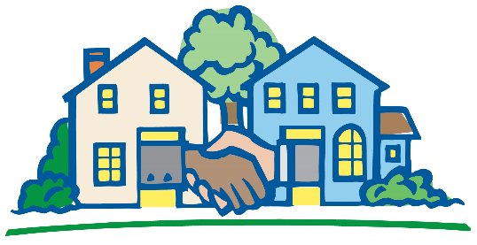 Neighborhood clipart good neighbor. Neighbors free download best