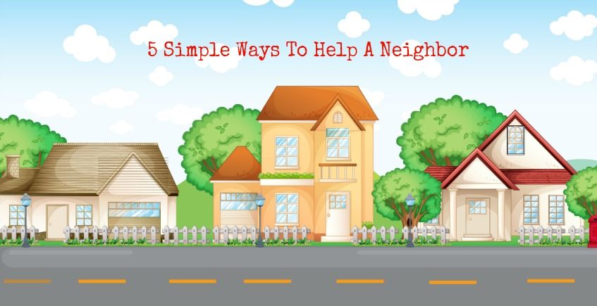 neighbors clipart family help