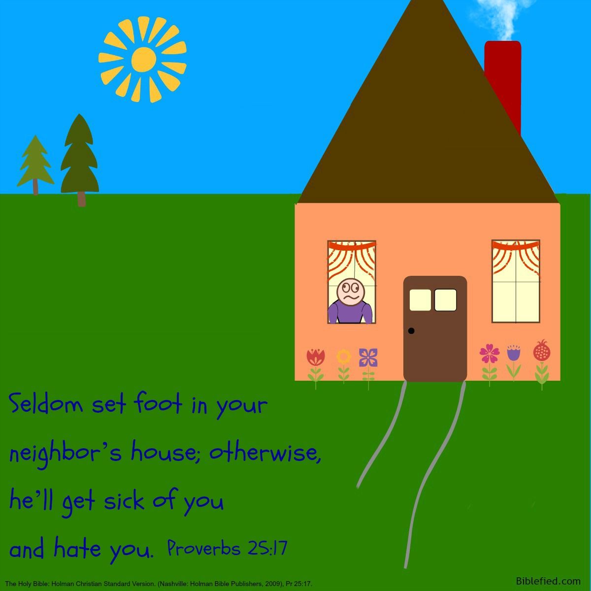 neighbors clipart proverbs