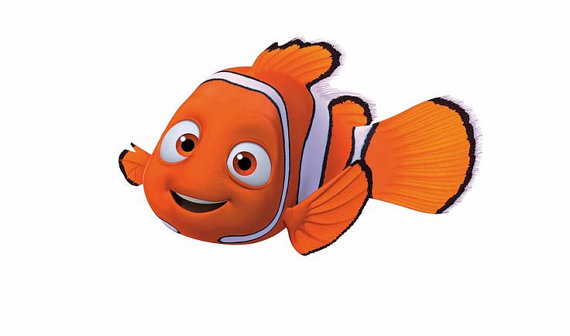 Nemo clipart clown fish. Character cookie cutter products