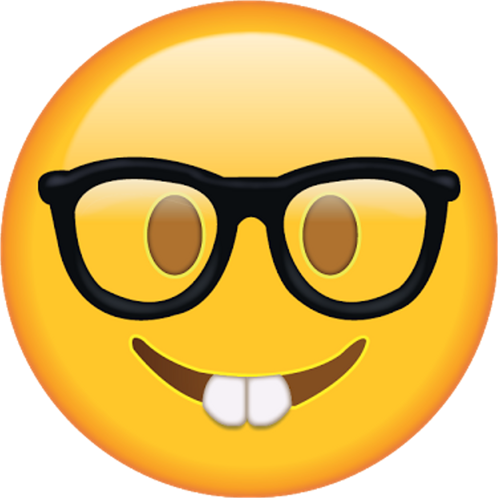 Nerd Clipart Emoji Nerd Emoji Transparent FREE For Download On 