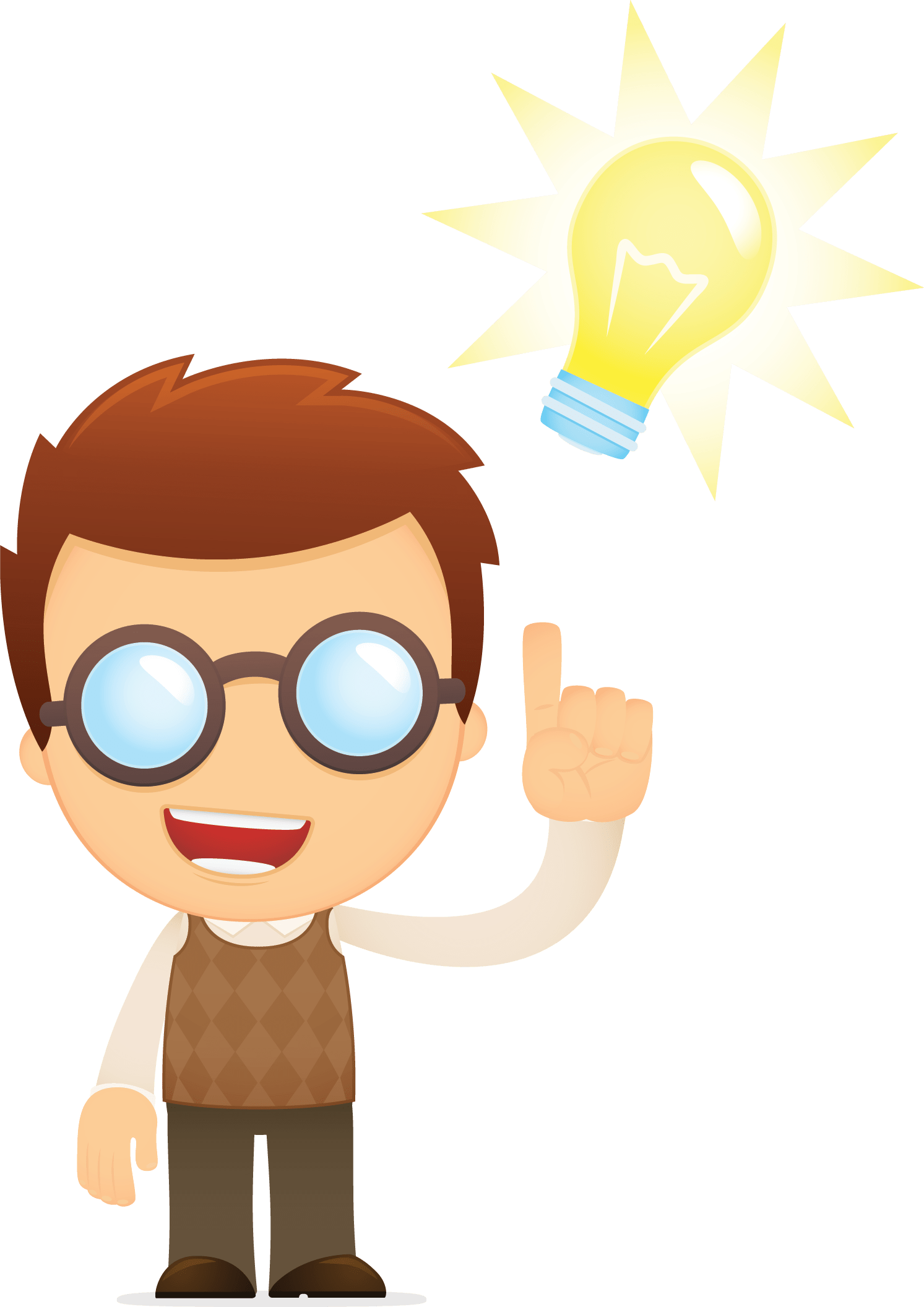 Dial a home training. Nerd clipart smart glass