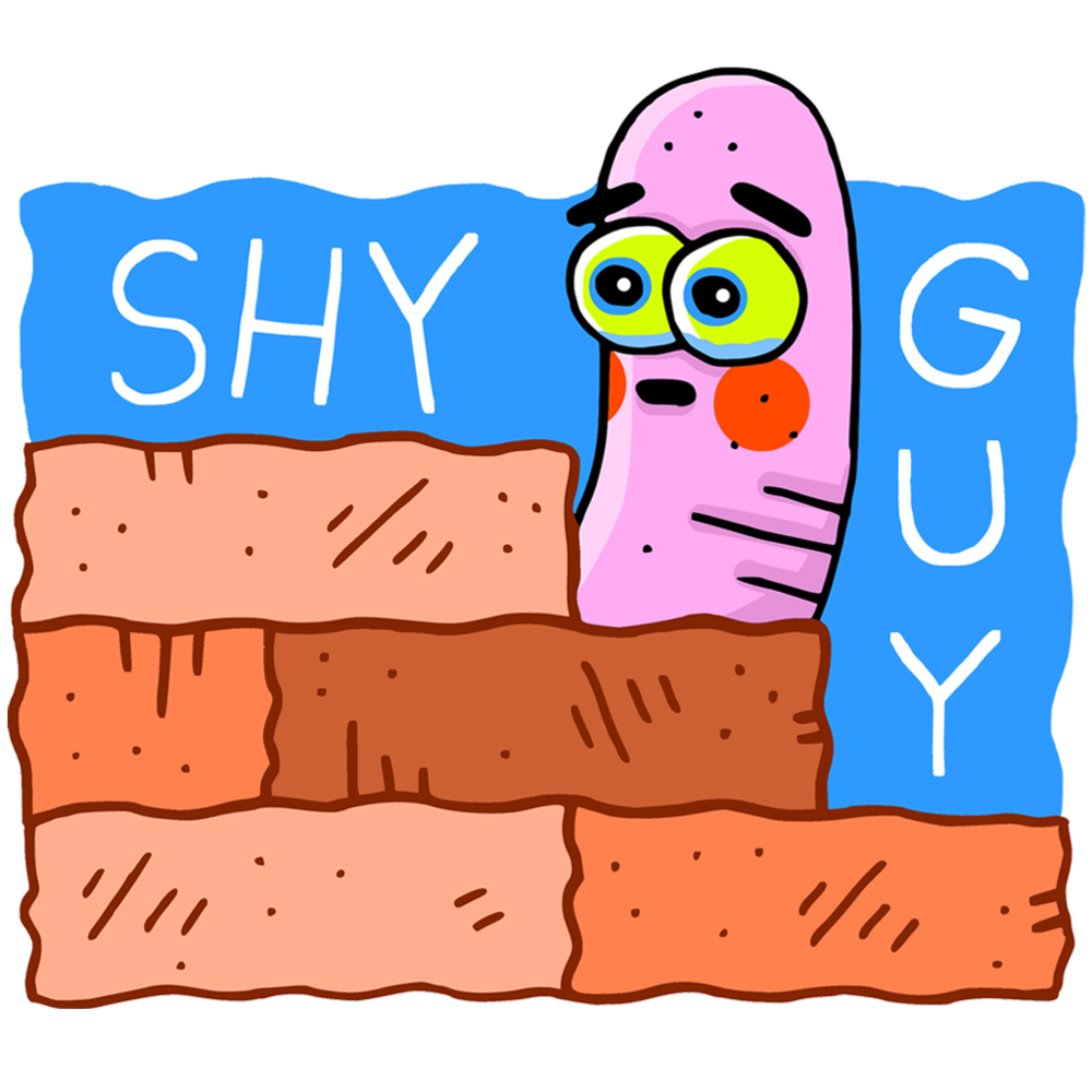 shy clipart guilty
