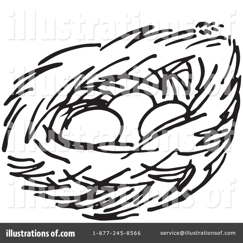 nest clipart illustration