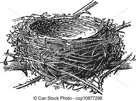 nest clipart illustration